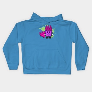 Pop Art for Kids | Superfry | Purple Kids Hoodie